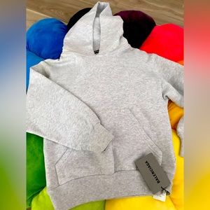 Balenciaga kids grey hoodie